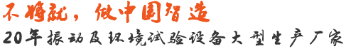 中國振動及環境試驗設備生產廠家-工業檢測設備一站式解決方案提供商